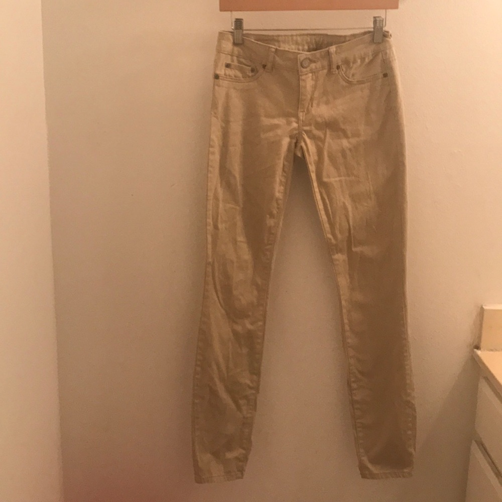 Aeropostale khaki jeggings